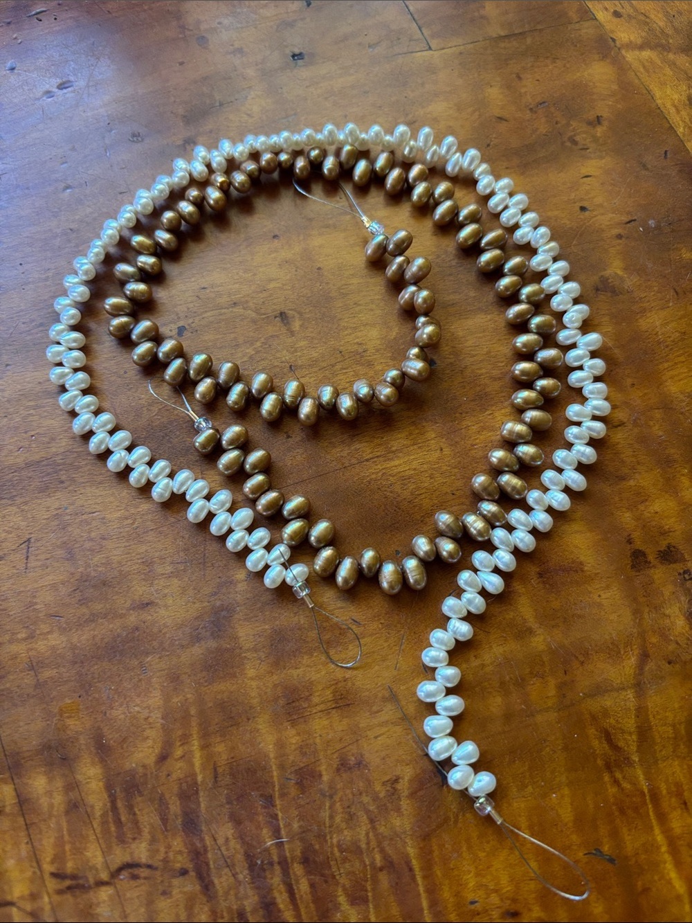 Freshwater Pearl top drilled bead strands